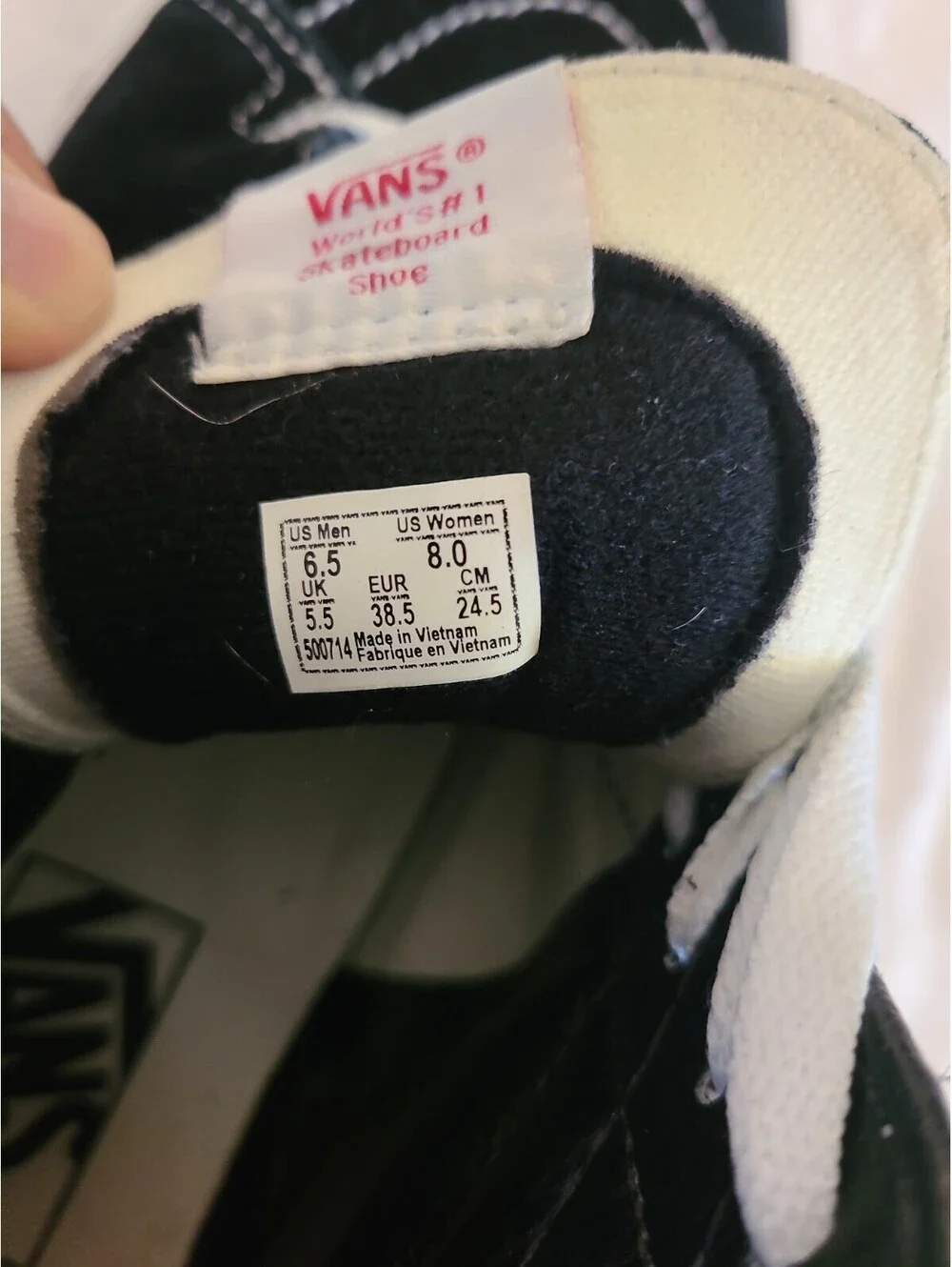 Vans Sk8-Hi x Dover Street Market Men’s Sz 6.5 Women’s 8 [COPY]